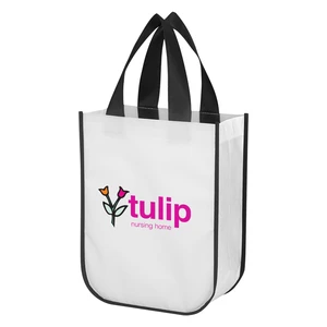 Lola Laminated Non Woven Tote Bag view 4