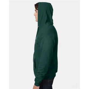 Unisex EcoSmart® Full-Zip Hooded Sweatshirt - P180 view 7