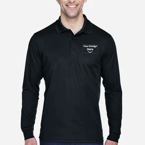 Men's Pinnacle Performance Long Sleeve Piqué Polo - 88192