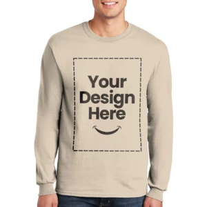 Gildan - Ultra Cotton 100% US Cotton Long Sleeve T-Shirt. G2400