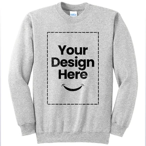 Port & Co Essential Fleece Crewneck Sweatshirt. PC90