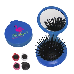 Brush and Mirror Compact
