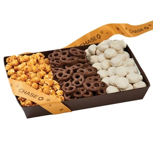 The Wall Street With Popcorn, Pretzels, And Cookies