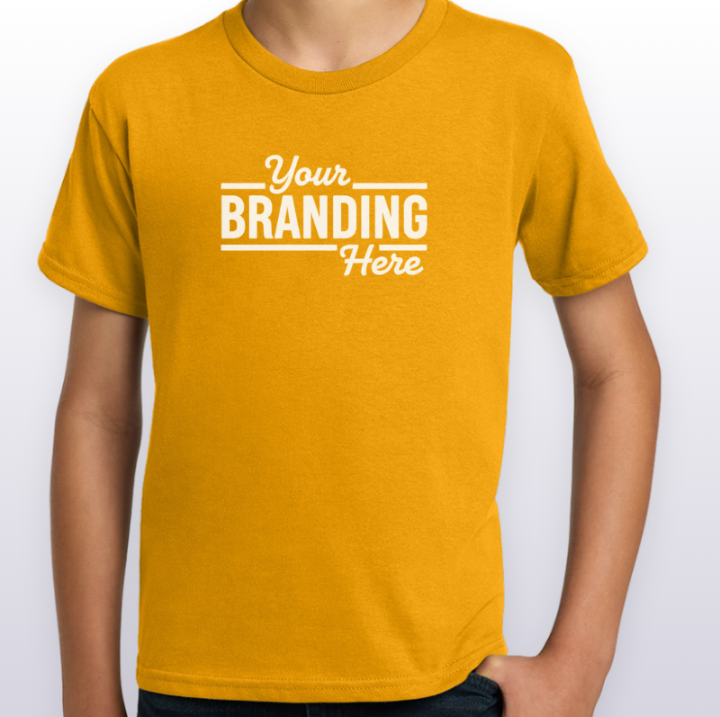 Gildan - Youth Heavy Cotton 100% Cotton T-Shirt. 5000B