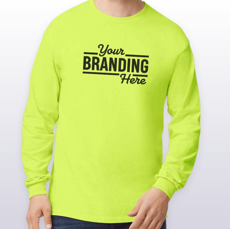 Gildan - Ultra Cotton 100% US Cotton Long Sleeve T-Shirt. G2400