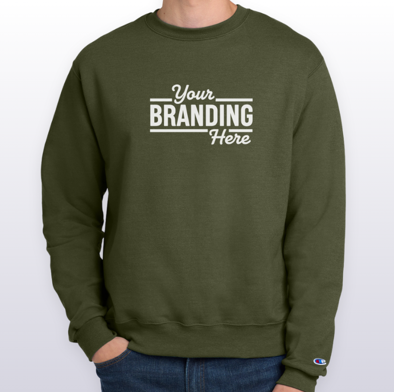 Champion Powerblend Crewneck Sweatshirt. S6000