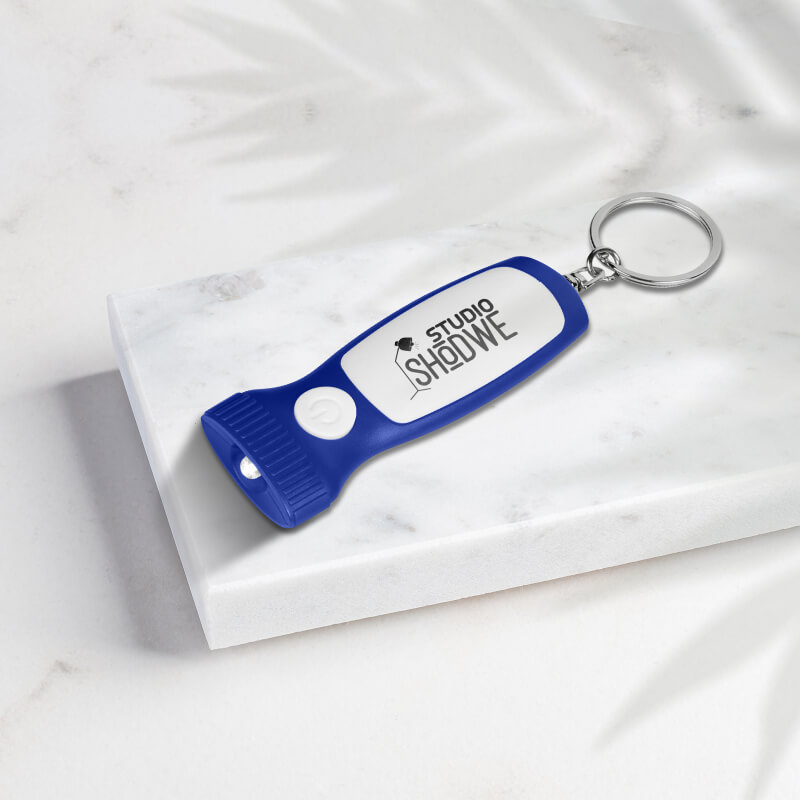 Slim LED Light Key Chain