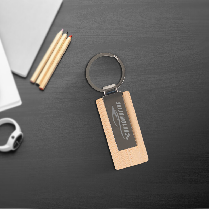 Bamboo Key Tag