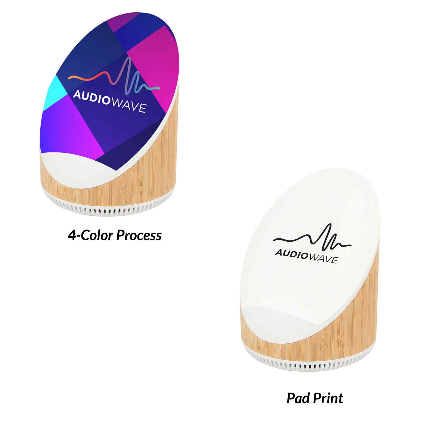 Edgewood Bamboo Speaker & Wireless Charger