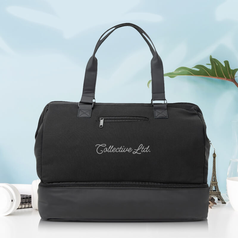 The Weekender Travel Bag With Drop Bottom