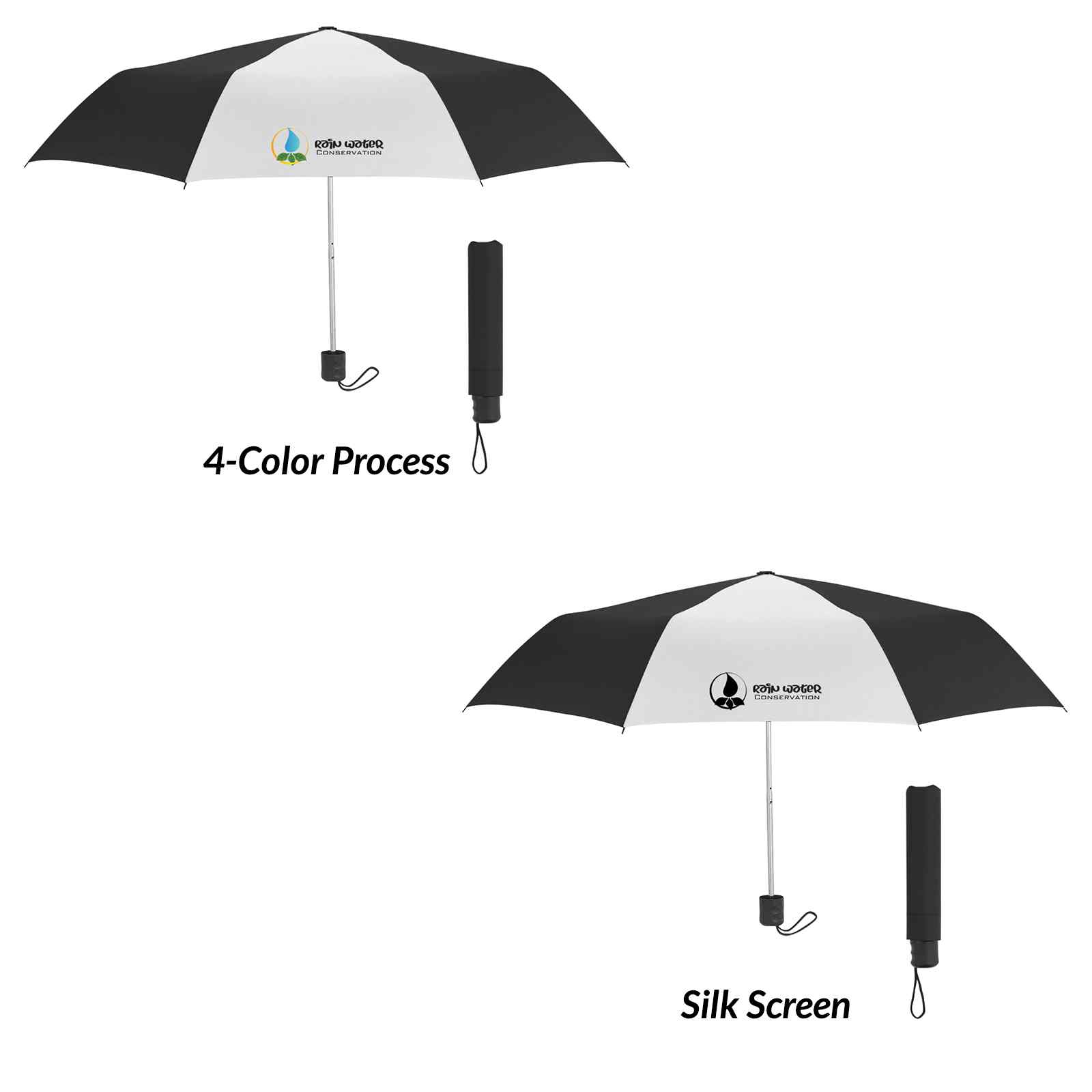42" Arc Budget Telescopic Umbrella