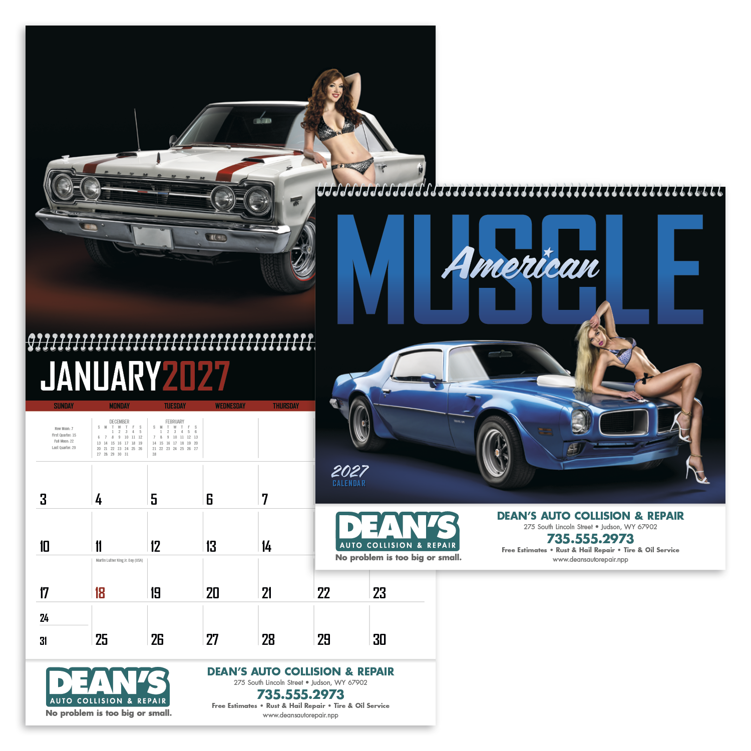 TriumphÂ® Calendars American Muscle Calendar