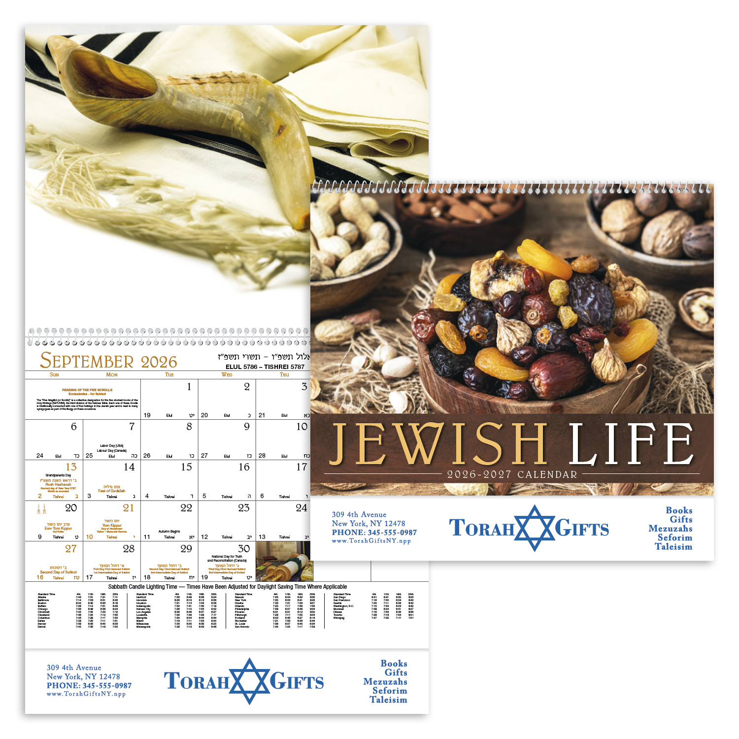Good Valueâ„¢ Jewish Life - Spiral Calendar