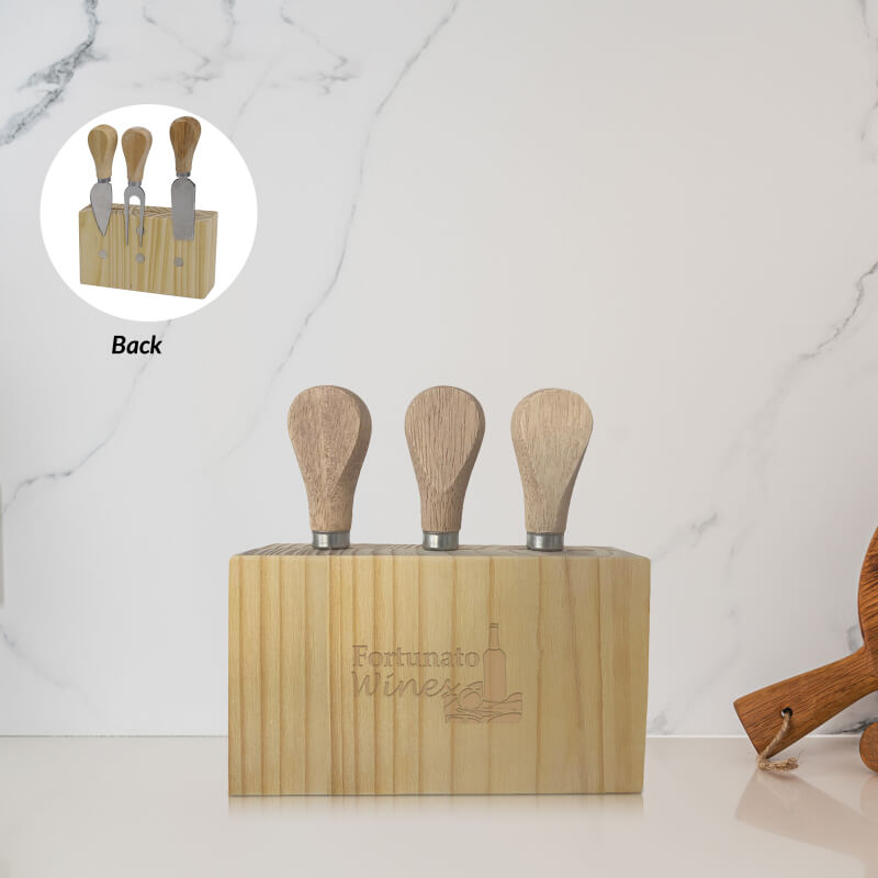 3-Piece Cheese Cutlery Set