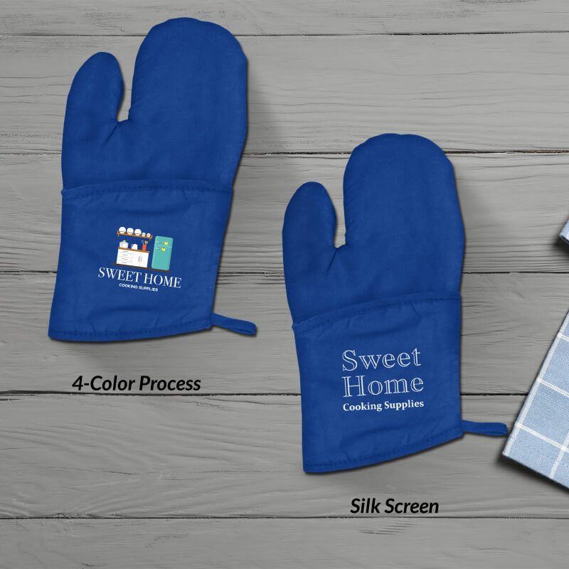 Quilted Cotton Canvas Oven Mitt