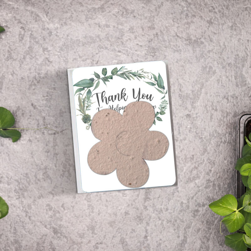 Bloomin Flower Shaped Plantable Gift Pack
