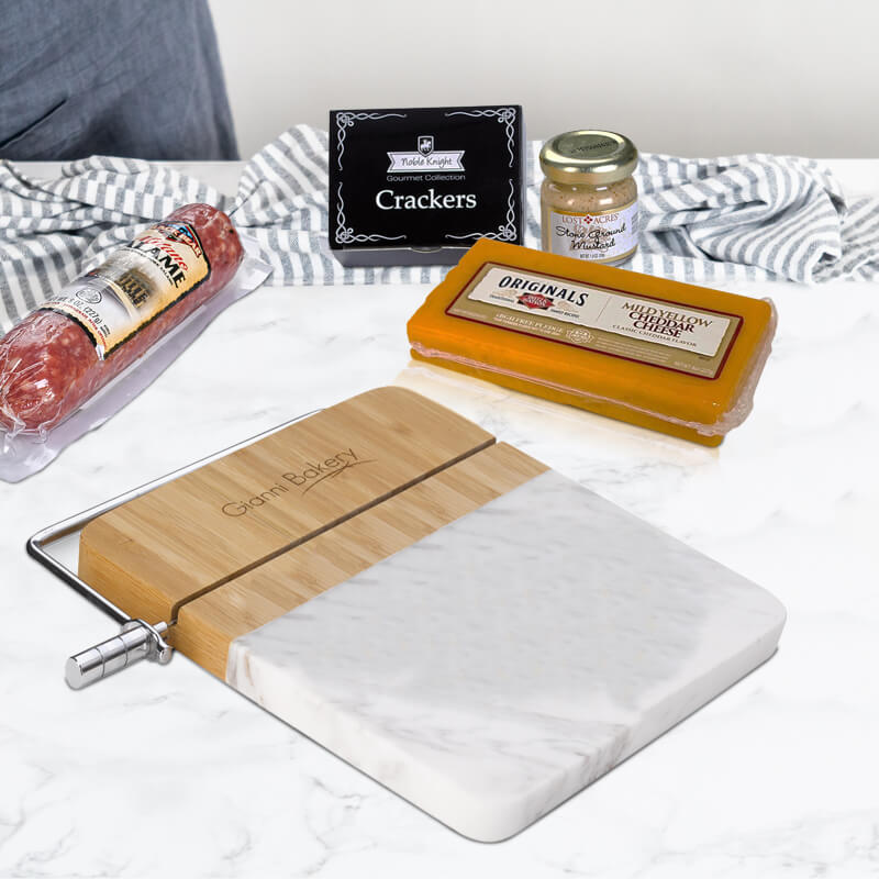 Marble Cutting Board Charcuterie Set