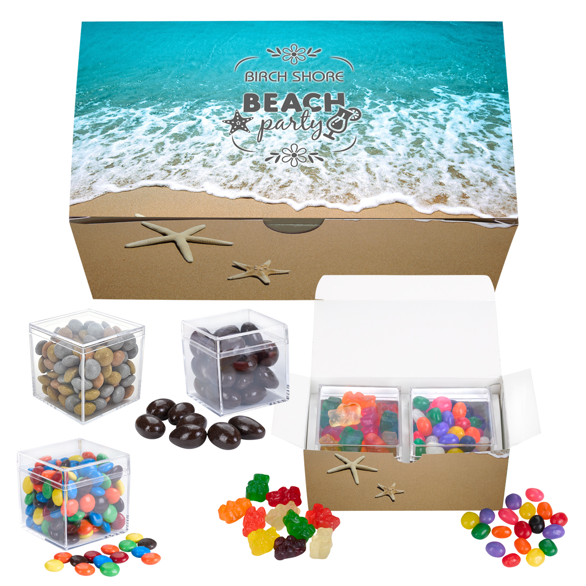 Cube Shaped Candy Set