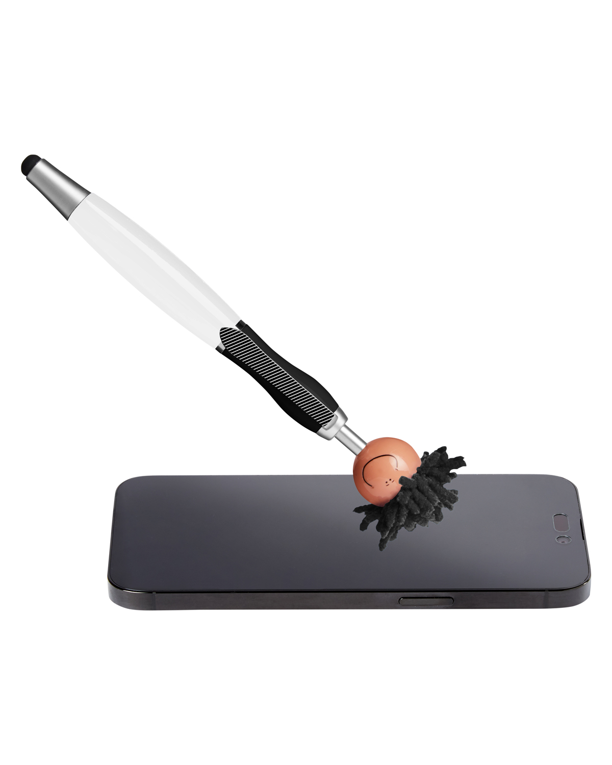Multicultural Screen Cleaner With Stylus Pen
