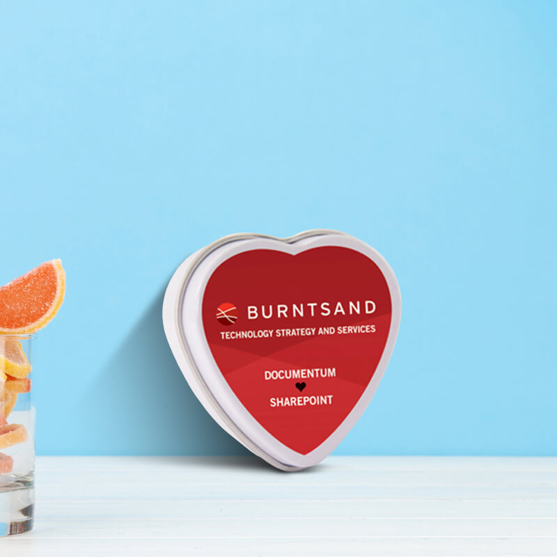 Small Heart Tin