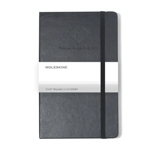Moleskine® Hard Cover Ruled Large Notebook view 8