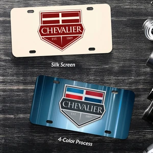 Custom License Plate 0.035