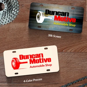 Custom License Plate 0.055