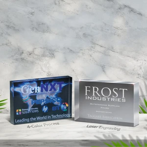 Medium Freestanding Block Award