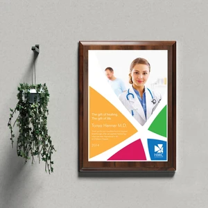 5" x 7" Full Color Plaque