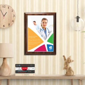 8" x 10" Full Color Plaque