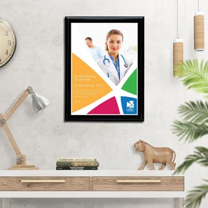 9" x 12" Full Color Plaque