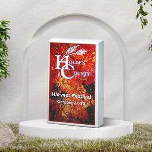 3" x 5" Wood Block Award