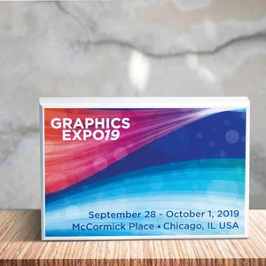 4" x 6" Wood Block Award