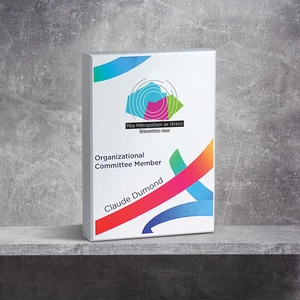 5" x 7" Wood Block Award