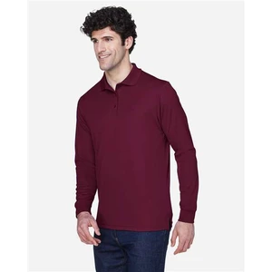Men's Pinnacle Performance Long Sleeve Piqué Polo - 88192 view 8