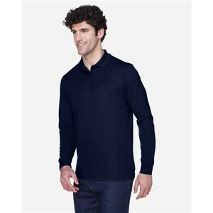 Men's Pinnacle Performance Long Sleeve Piqué Polo - 88192 view 10