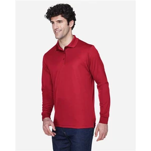 Men's Pinnacle Performance Long Sleeve Piqué Polo - 88192 view 13