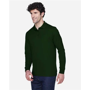 Men's Pinnacle Performance Long Sleeve Piqué Polo - 88192 view 4