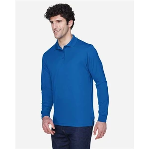 Men's Pinnacle Performance Long Sleeve Piqué Polo - 88192 view 14