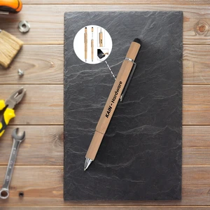 Bamboo Multi-Function Tool Pen