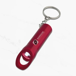Aluminum LED Flashlight With Bottle Opener
