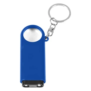 Magnifier And LED Light Key Chain view 2