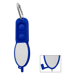 Push Pop Pen With Carabiner view 1