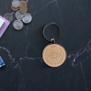 Jocelyn Bamboo Key Tag