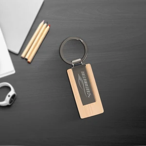 Bamboo Key Tag