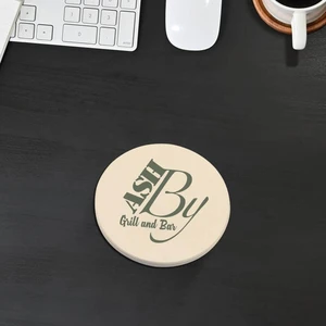 Round Absorbent Coaster