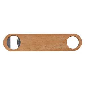 Large Wood Bottle Opener view 1