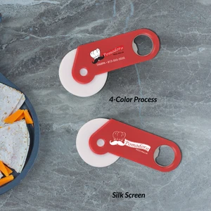 Pizza Cutter With Bottle Opener