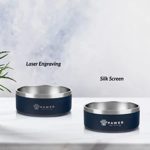 40 Oz. Stainless Steel Pet Bowl