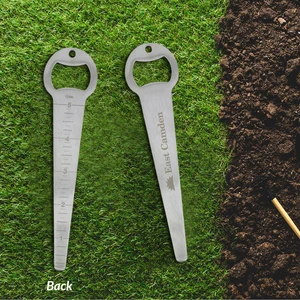Stainless Steel Seed Depth Tool With Bottle Opener